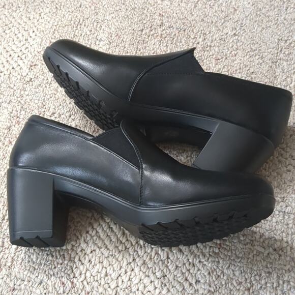 DREAM PAIRS Women's Low Chunky Block Heels Pumps Slip on Loafer 8.5 - Picture 4 of 9